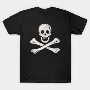 Vintage Pirates crystal skull and cross bones T-Shirt